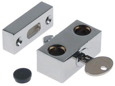 Lukkemekanisme H 20/12mm L 50mm B 20mm Samlet højde 40mm