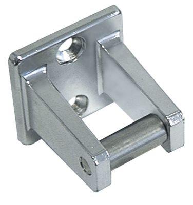 Lukkemekanisme Zink trykstøbning H 42mm L 40mm B 40mm med rulle BA 26mm Type Serie 0751