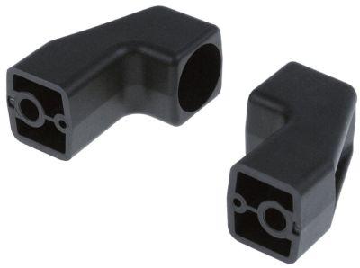 Konsolpar Rør ø 30mm Plastik H 59mm A 78mm B 37mm C 56mm GN 667