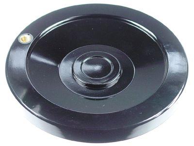 Håndhjul L1 25mm L2 55mm Gevind M10x1,5 ø 200mm D1 ø 40mm Boring ø 6mm Boringsdybde 30mm uden greb