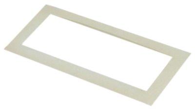 Pakning L 105mm B 55mm Materialestyrke 5mm til varmeelement Sammenlig.-nr. R145012