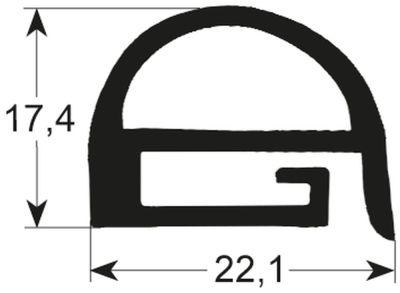 Lågepakning Profil 2270 B 650mm L 705mm VPE 1 Udvendige mål