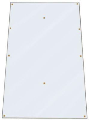 Glasrude L 1419mm B 602mm Materialestyrke 6mm
