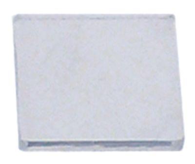 Glasrude L 28mm B 28mm Materialestyrke 3mm
