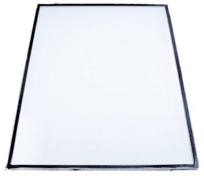 Glasrude L 570mm B 389mm Materialestyrke 7mm IP bagerst Mini 4F