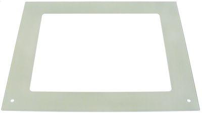 Glasrude L 543mm B 442mm Materialestyrke 4mm