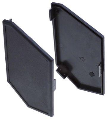 Sidedelpar til varmeelementkasse