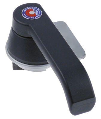 Lukkemekanisme med håndtag venstre L 200mm Grebmateriale Plastik