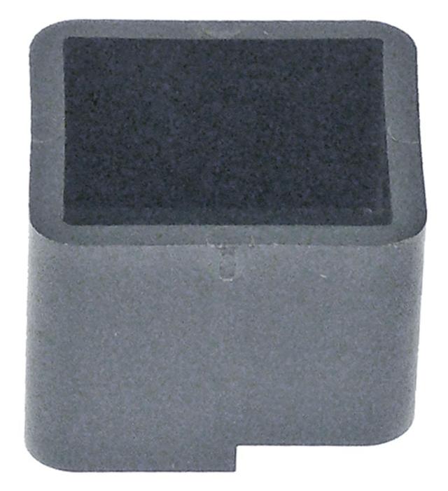 Apparatfod H 25mm L 35mm B 35mm Boring ø 5mm BA 14mm