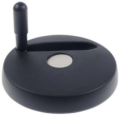 Håndhjul L1 47mm L2 50mm Gevind  - ø 200mm D1 ø 50mm Boring ø 20mm BA 30mm med foldehåndtag