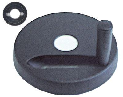 Håndhjul L1 40mm L2 43mm Gevind  - ø 200mm D1 ø 50mm Boring ø 20mm BA 32mm med foldehåndtag