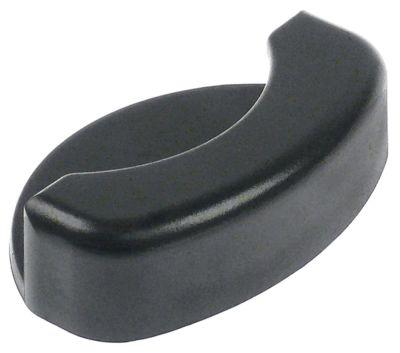 Greb LA 73mm sort L 96mm B 64mm IP Sidevæg