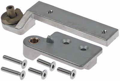 Hængsel IP oppe Bolt 13mm Bolt-ø 10mm Serie CONVOTHERM 4 Højreanslag