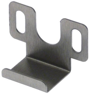 Holder Rustfrit stål H 22mm L 30mm B 45mm Hul ø 14mm BA 31mm IP Føler til friture