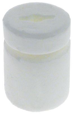 Isolator ø 15mm L 20mm Boring ø 115mm hun til fladstik