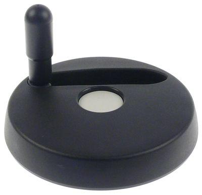 Håndhjul L1 38mm L2 40mm Gevind  - ø 150mm D1 ø 38mm Boring ø 14mm med foldehåndtag