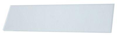 Glasrude L 350mm B 100mm Materialestyrke 4mm firkantet