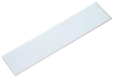 Glasrude L 280mm B 65mm Materialestyrke 4mm firkantet
