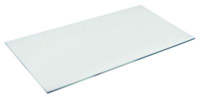 Glasrude L 799mm B 462mm Materialestyrke 5mm firkantet