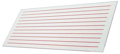 Glasrude L 565mm B 230mm Materialestyrke 5mm firkantet