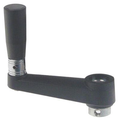 Håndsving L 80mm Boring ø 12mm med foldehåndtag