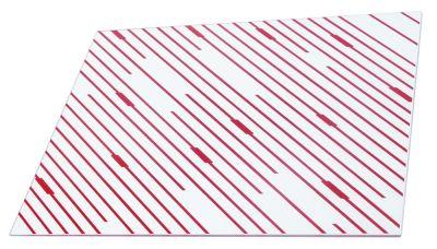 Glasrude L 340mm B 280mm Materialestyrke 4mm firkantet