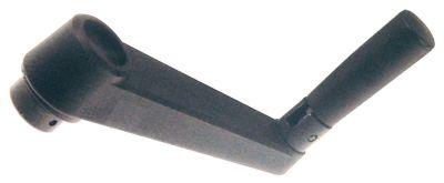 hand crank bore ø 10mm L 130mm with folding handle