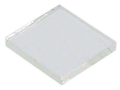 Glasrude L 29mm B 29mm Materialestyrke 35mm kvadratisk