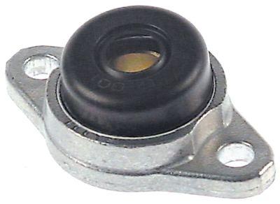 Flangeleje Aksel ø 12mm LA 48mm H 20mm B 38mm 2-huls flange