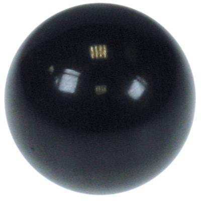Kuglegreb ø 40mm sort Boring ø konisk 12mm montering med hammer