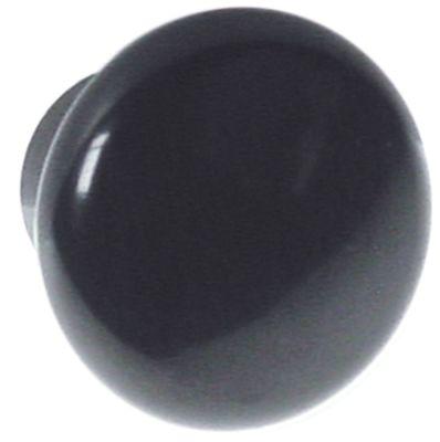 Knopgreb Gevind M5 Plastik Greb ø 32mm sort L 25mm