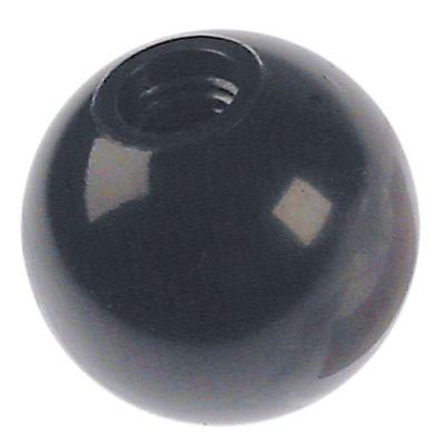 Kuglegreb Gevind M10 ø 34mm sort  -