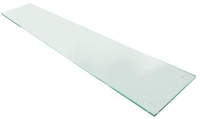 Glasrude L 1460mm B 280mm Materialestyrke 10mm firkantet