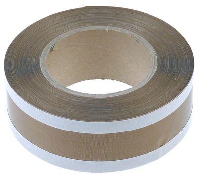 PTFE-bånd B 46mm Tykkelse 0,1mm selvklæbende - pris pr. meter