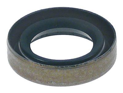 Simmerring ID ø 17mm UD ø 27mm Materialestyrke 64mm med metalisolering