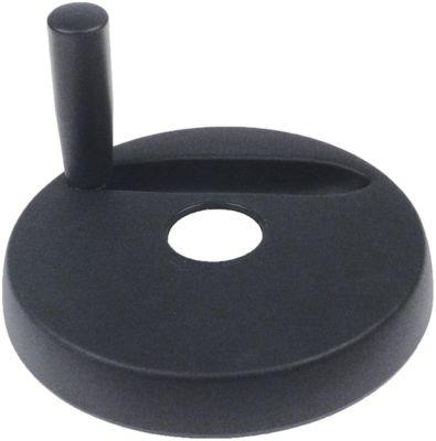 Håndhjul L1 46mm L2 50mm Gevind  - ø 200mm D1 ø 50mm Hul ø 72mm Boring ø 15mm