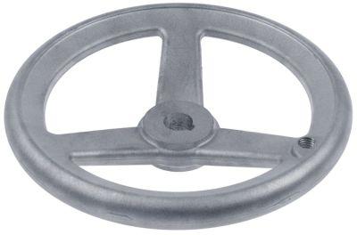 Håndhjul L1 20mm L2 35mm Gevind M10x1,5 ø 190mm D1 ø 43mm Boring ø 16mm Boringsdybde 21mm  -