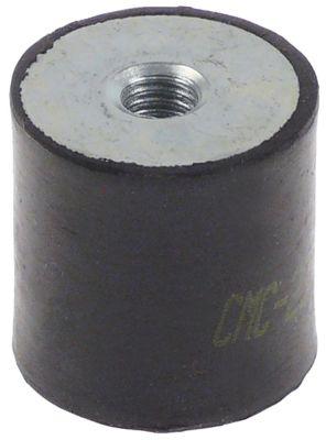 Gummibuffer ø 295mm H 30mm M8x1,25