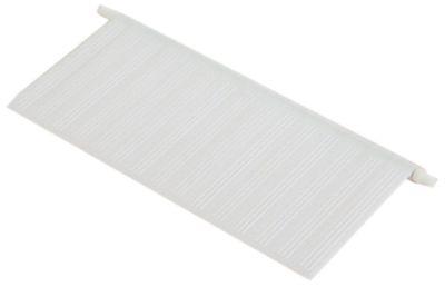 Gardin H 115mm B 230mm til ismaskine Aksel ø 6mm Aksellængde 260mm