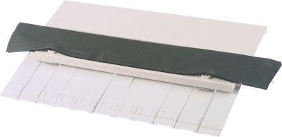 Gardin H 185mm B 338mm med holder til ismaskine Aksel ø 6mm Aksellængde 277mm
