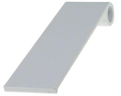 Lamel ID ø 8mm L 70mm B 25mm til gardin