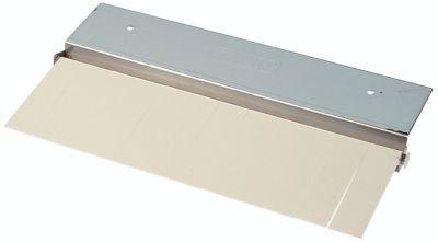 Gardin H 140mm B 275mm med holder til ismaskine Aksel ø 75mm Aksellængde 275mm