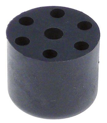 Apparatfod ø 29mm H 25mm Boring ø 65mm til enhed NT05 VPE 4Stk.