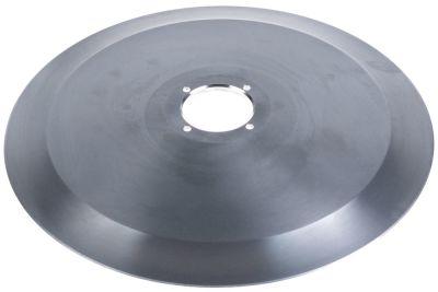 Rundkniv Rustfrit stål ID ø 280mm UD ø 350mm H 225mm Indføring ø 57mm 4-huls