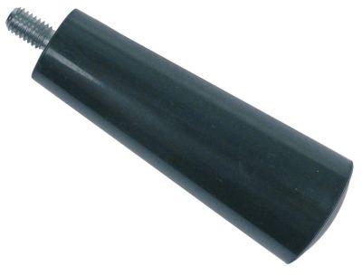 Konusgreb Gevind M6 Plastik ø 26mm sort L 70mm Gevind L 10mm