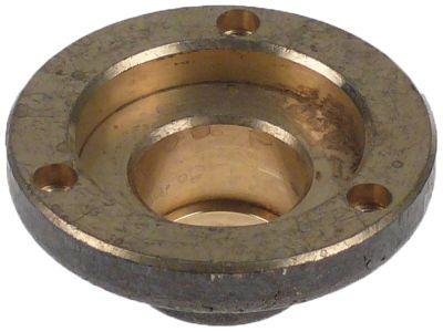 Flange Messing UD ø 58mm til ventilatormotor Indv.-ø 1 388mm Indv.-ø 2 19/23mm