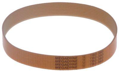 Kilerem med ribber L 430mm B 28mm Ribber 14 Profil TB2