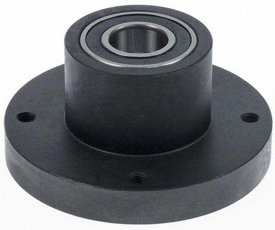 Lejebuk ø 120mm ID ø 52mm H 59mm til 25SN/38SN med kugleleje IP oppe til dejkrog