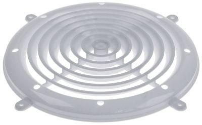 Ventilatorhjulafdækning LA 208mm ø 194mm hvid L 222mm Fordamper