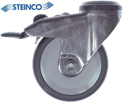 Styrerulle Bolthul H 135mm med komplet låseanordning Hul ø 105mm ø 100mm